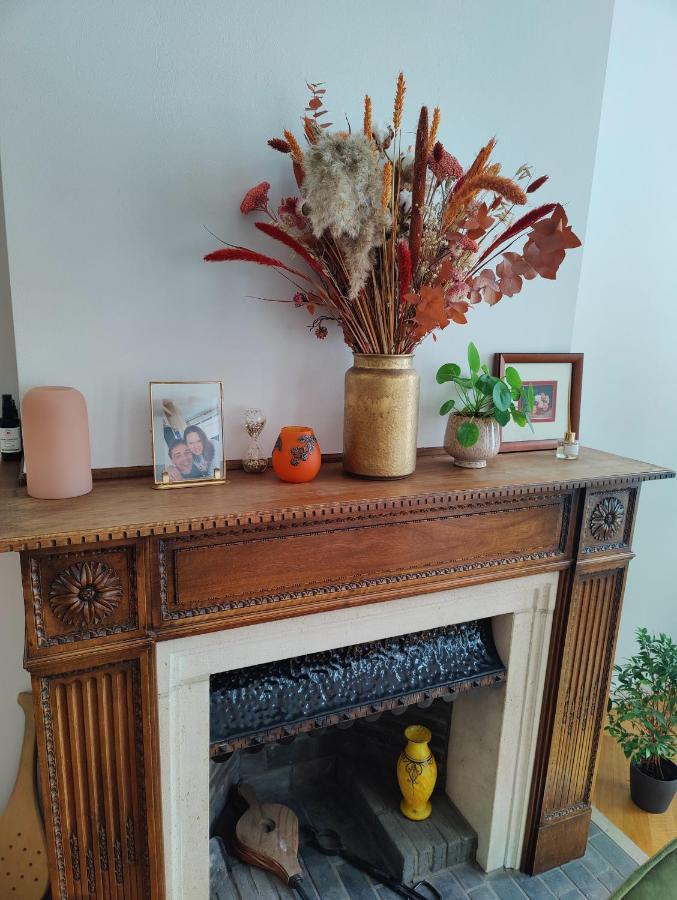 Traditional Chic, High Ceilings' Apt Aircos And Garage Anversa Esterno foto